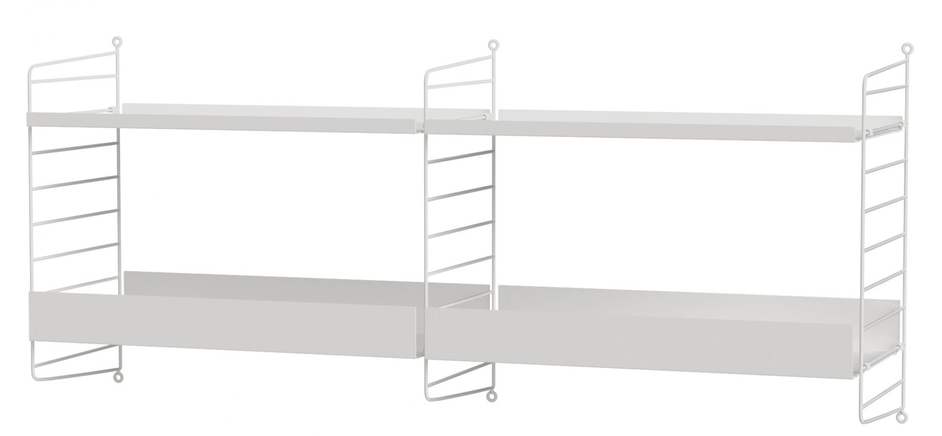 String Küche Wand Regalsystem B String Furniture  